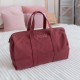 Bolsa fin de semana india mostaza con flores