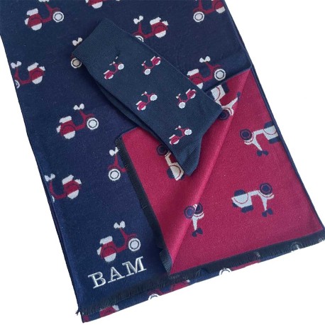 Bufanda principe de gales personalizada