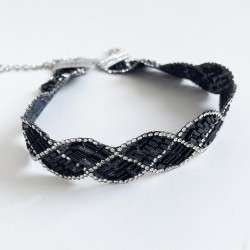 Gargantilla choker espejos redondos