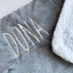Manta borreguito personalizada