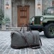Bolsa Oxford color taupe con iniciales