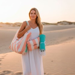 Set de 2 piezas bolsa de playa con neceser Dubai 305