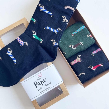 Detalle dia del padre calcetines divertidos