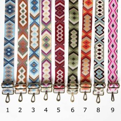 Correa colorida para bolsos