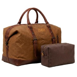 Maleta y neceser personalizados con iniciales