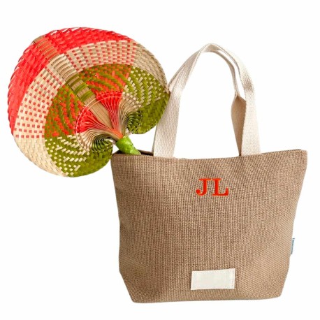 Bolso con abanico paipai
