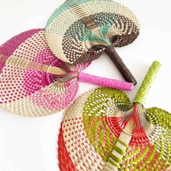 Bolso con abanico paipai