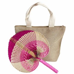 Bolso con abanico paipai