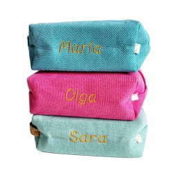 Neceseres lona verano personalizados