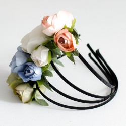 diadema flor comunion