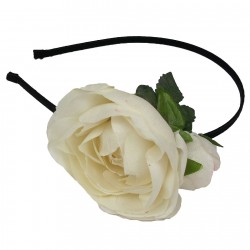 diadema flor comunion