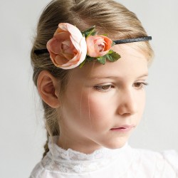 diadema flor comunion
