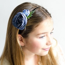 diadema flor comunion