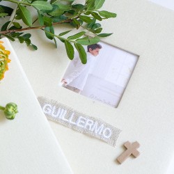 Album de fotos personalizado para Comunión niña