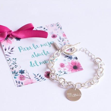 Pulsera personalizada para abuelas