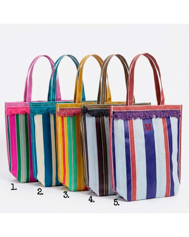 Bolsa de verano mexicana de colores vivos