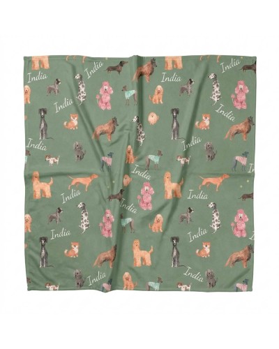 Manta Personalizada con Nombre de Perro | Regalo Original