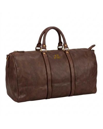 Bolsa de Viaje para Hombre de Piel Auténtica