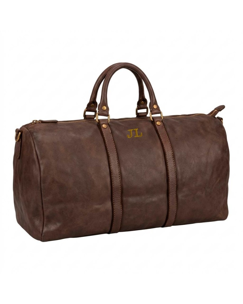 Bolsa de Viaje para Hombre de Piel Auténtica