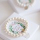 6 pulseras de perlas detalles boda personalizados