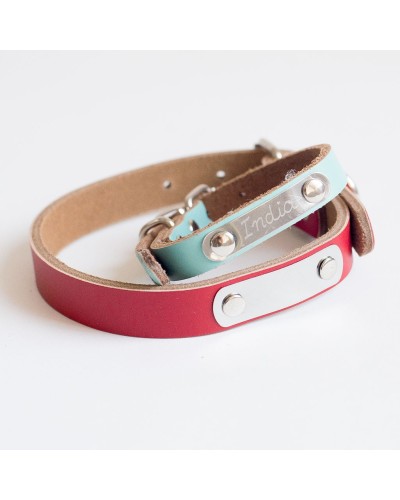 Collar con nombre para mascota