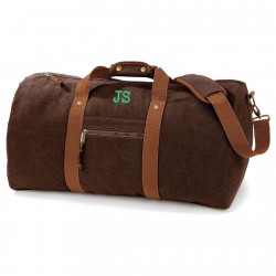 Bolsa de lona para hombre con iniciales Estepa