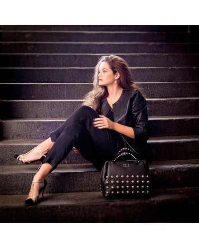 Bolso de piel imitación cocodrilo perosnalizado