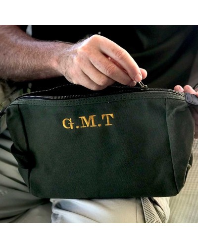 Bolsa viaje encerada con neceser a juego