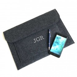 Funda portátil de fieltro personalizada