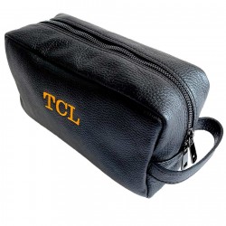 Neceser de piel para hombre personalizado