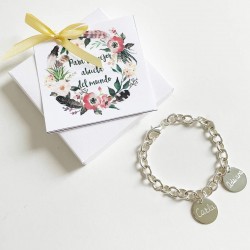 Regalo abuela pulsera personalizada