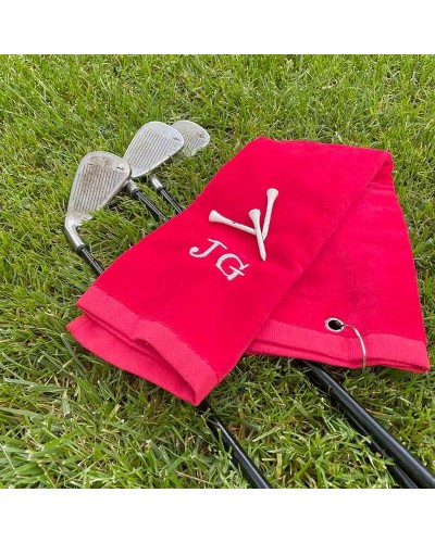 Toalla personalizada para carro de golf
