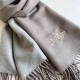 Bufanda personalizada bicolor de cashmere