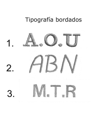 Neceser personalizado blanco y gris
