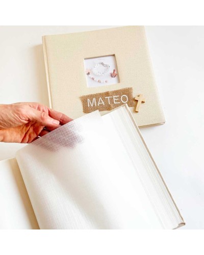 Album de fotos personalizado para Comunión niña