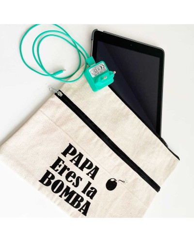 Regalos para papa. Funda ipad y cables