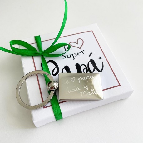 Llavero personalizado para regalar a papá