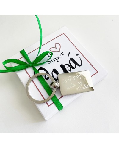 Llavero personalizado para regalar a papá