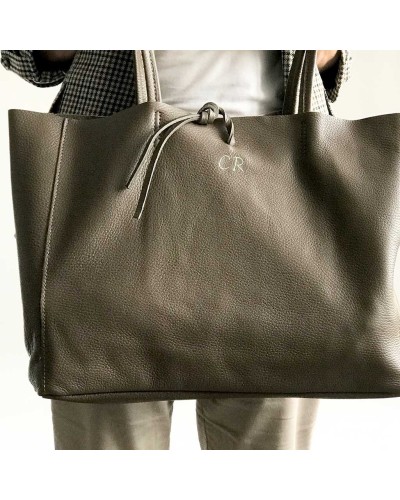 Bolso personalizado Praga color piedra