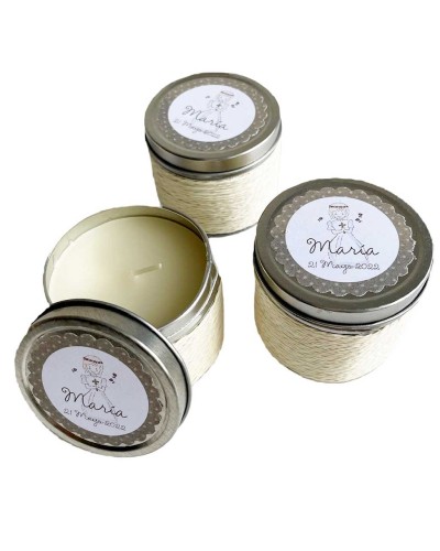 Set de 6 velas olor vainilla para niñas