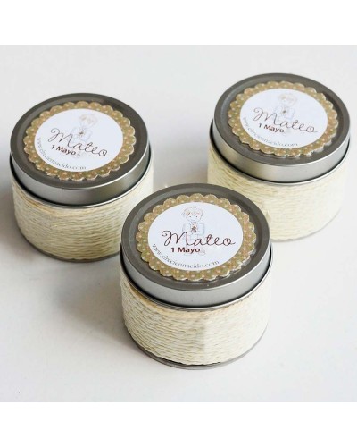 Set de 6 velas olor vainilla para niñas