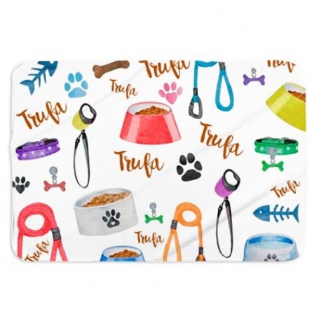 manta personalizada para mascotas perros o gatos