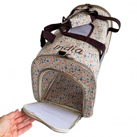 Trasportin o Porta mascotas personalizado con nombre