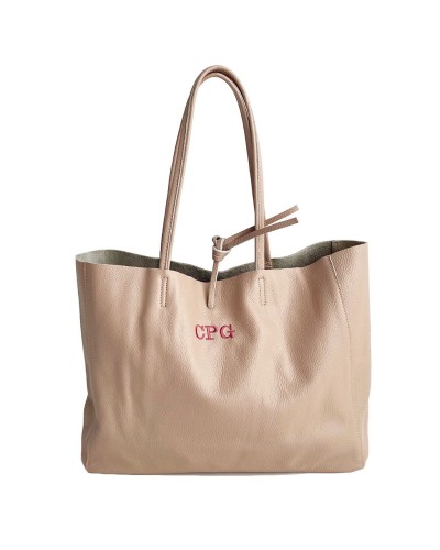 Bolsos d epiel personalizados con logo o iniciales
