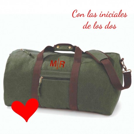 Regalos San Valentin. Bolsa de viaje para hombre