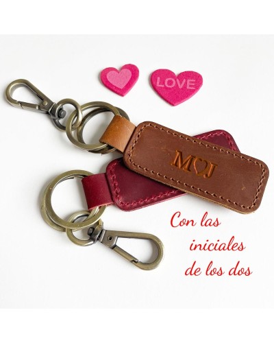 Llaveros personalizados para enamorados