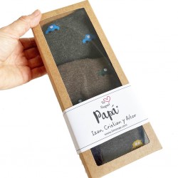 Regalos dia del padre calcetines personalizados