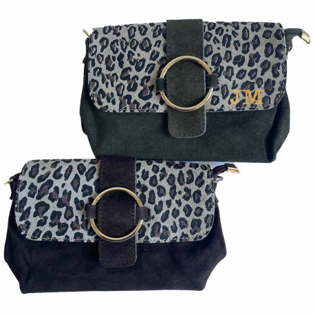 Bolso clutch leopardo