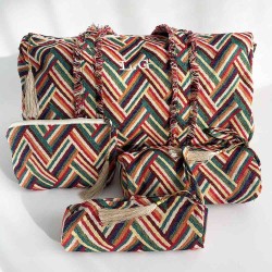 Bolsa con 3 neceseres a juego