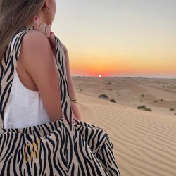 Bolsa fin de semana travel con iniciales mostaza